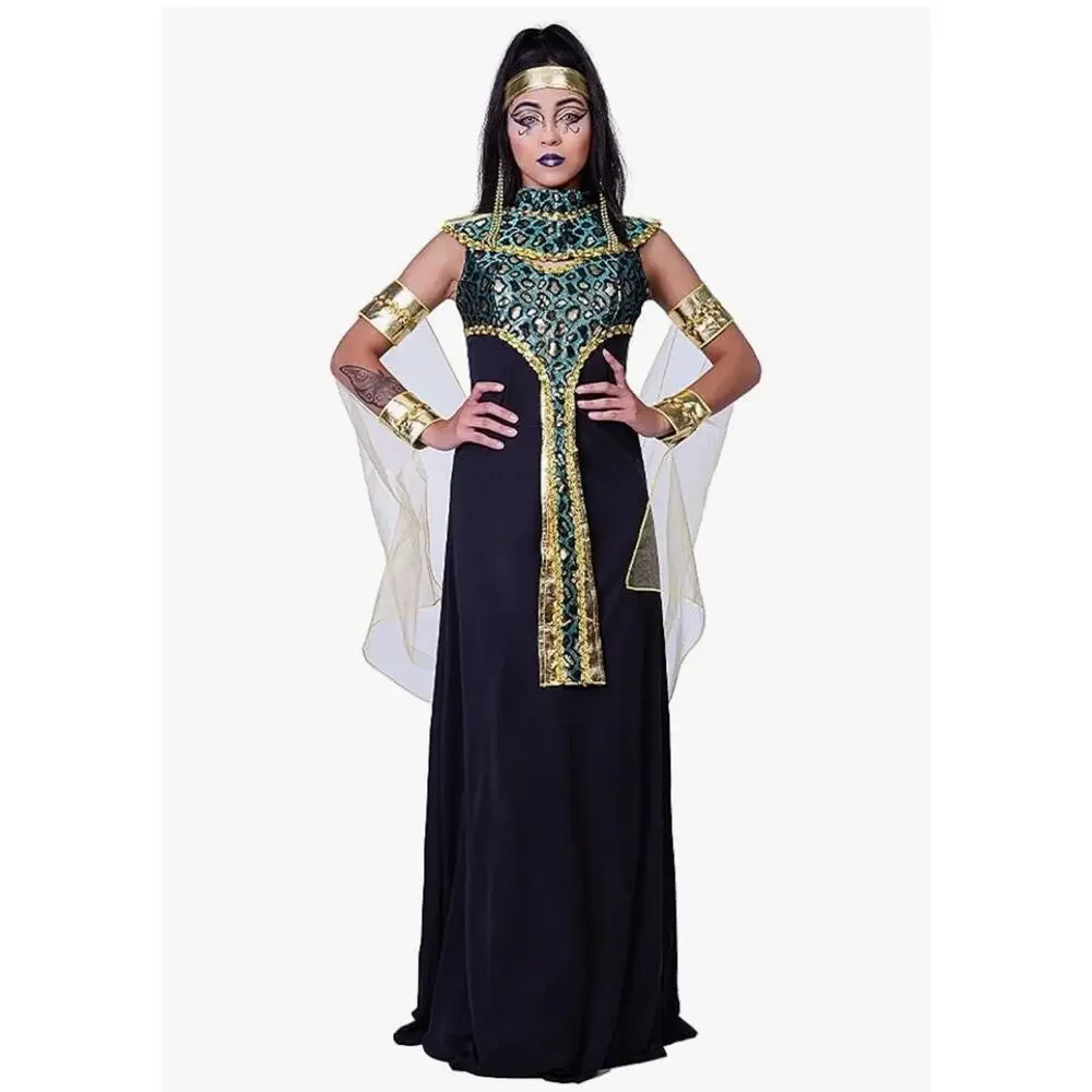 Spirit Halloween Egyptian Queen Costume Women Fancy Dress Adult XL (16-18) - Picture 1 of 9